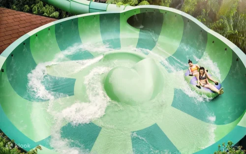 Snorkeling with thousands of tropical fish at the colorful Rainbow Reef.