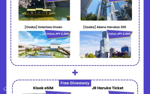 Enjoy panoramic views from the Umeda Sky Building observation deck in Osaka