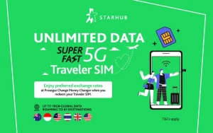 StarHub 5G Singapore Tourist SIM Card