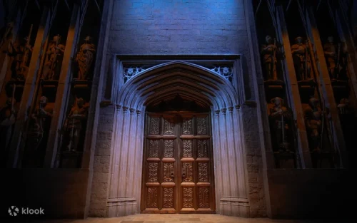 Boarding the Hogwarts Express at Platform 9 3/4