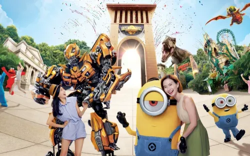 Transformers The Ride Ultimate 3D Battle attraction