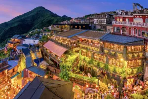 Yehliu Geopark, Jiufen, Shifen & Golden Waterfall Day Tour