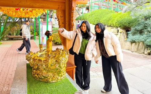 釜山聯合國紀念公園的寧靜花園