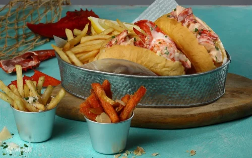 Messy and fun American-style seafood boil experience