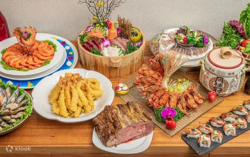 Fresh seafood selection at Four Points by Sheraton Penghu
