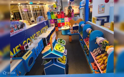 Exciting obstacle courses and trampolines for active kids to burn off energy.