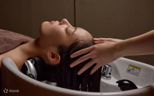 Serene and modern spa treatment room in Seoul