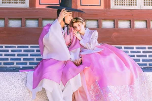 Premium Hanbok Rental, Makeup, and Photoshoot at Gyeongbokgung