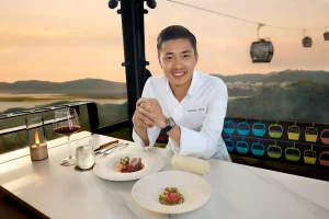 Cable Car Sky Dining Experience in Singapore