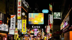 South Korea 4G/5G High-Speed eSIM