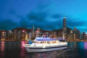 Victoria Harbour Night Cruise: Harbor One Yacht Experience