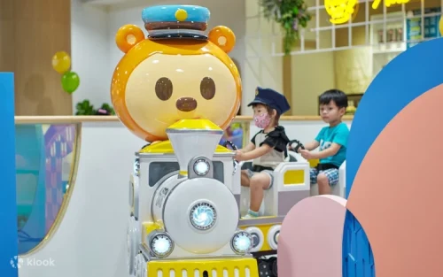 Safe and hygienic rounded play areas for toddlers and kids