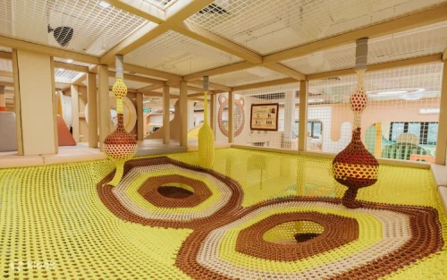 Safe and colorful indoor playground in River Valley Singapore