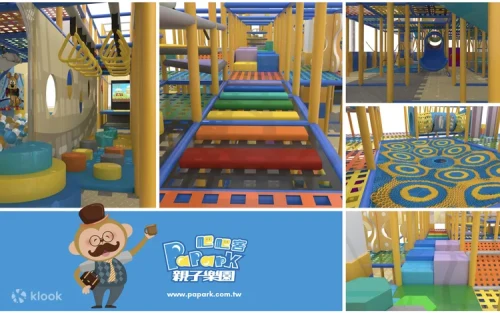 Exciting obstacle courses for kids at PaPark parent-child paradise
