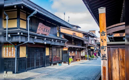 Beautiful thatched-roof houses of Shirakawa-go surrounded by vibrant seasonal landscapes