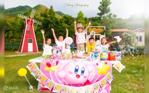 Families engaging in fun parent-child bonding games outdoors