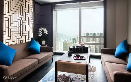 Luxurious spa treatment room at Cordis Hong Kong