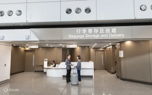 Real-time smartphone tracking for baggage transfer in Hong Kong