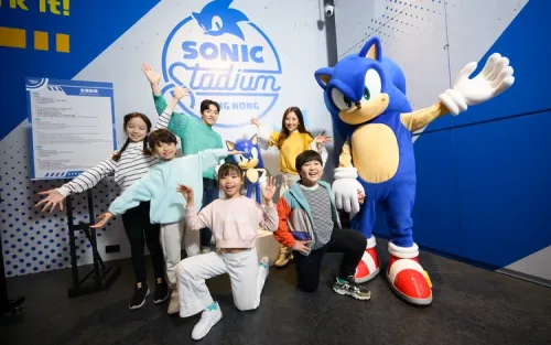 Interactive sports games at Future Arena in Hong Kong