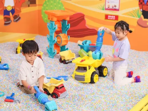 Challenging obstacle courses designed for holistic child development
