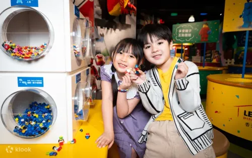 Intricate MINILAND replica of Hong Kong made of LEGO bricks