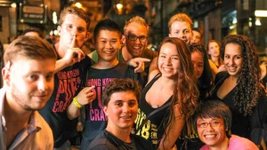 Hong Kong LKF Pub Crawl Experience