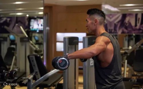 State-of-the-art fitness center available with the MiraSpa daycation pass