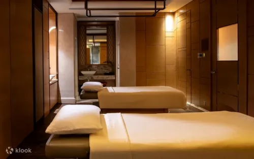 Expert therapist performing a soothing massage treatment