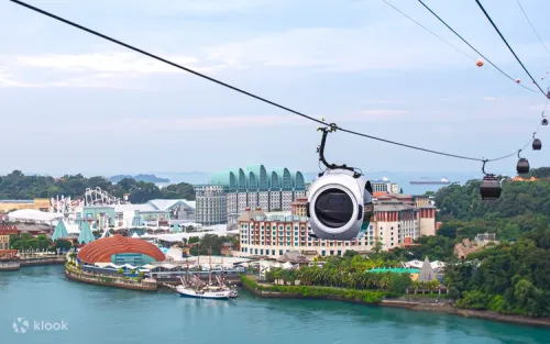 Colourful Pokémon themed cable car cabins featuring Pikachu and Eevee