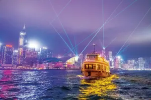 Victoria Harbour Evening Cruise with Unlimited Drinks