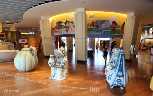 Ancient Chinese calligraphy and traditional paintings on display