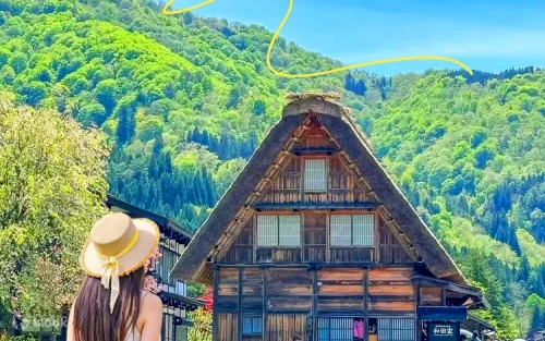 Historic wooden buildings lining the ancient streets of Hida Takayama