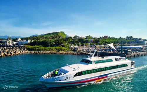 Traditional Tao culture boat on the shores of Orchid Island