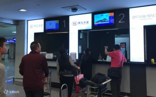 Passenger easily charging devices using the onboard USB port and free WiFi