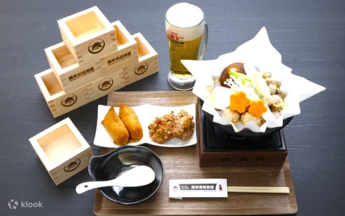 Delicious all-you-can-eat traditional chankonabe chicken hot pot