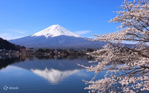 Panoramic views from Mount Fuji 5th Station at 2300 meters above sea level