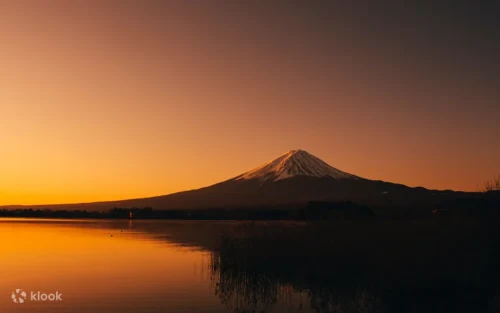 Panoramic views from the 5th Station of Mount Fuji at 2300 meters