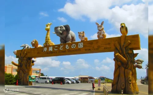 Exploring the stunning illuminated limestone caves at Okinawa World