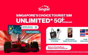 Singtel 5G Singapore Tourist SIM Card