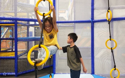 Exciting vertical gyms and climbing structures for kids