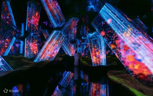 Collaborative creativity exhibits inside Future Park Kyoto