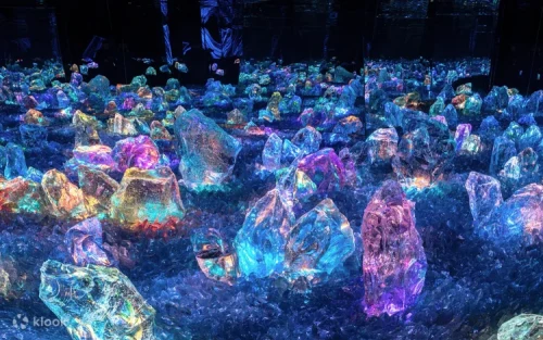 Breathtaking Forest of Resonating Lamps digital display