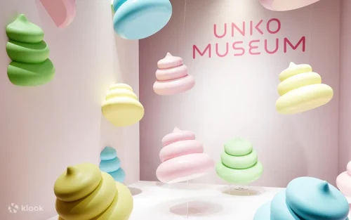 Guests drawing their own cute poop art in the creative Untelligence area